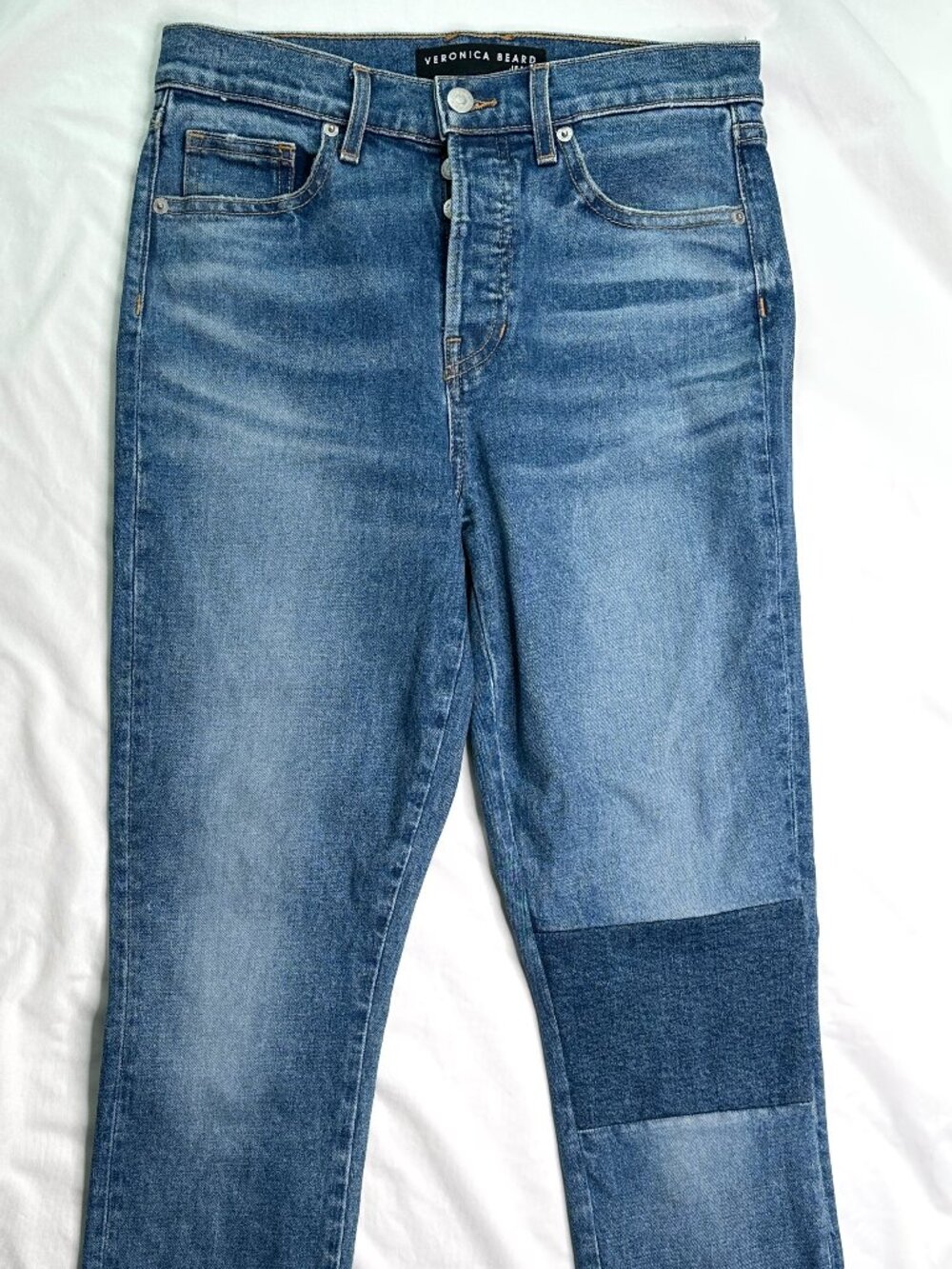 Veronica Beard Denim Jeans Womens Size 26/2 Wash Ryleigh Slim High-Rise
